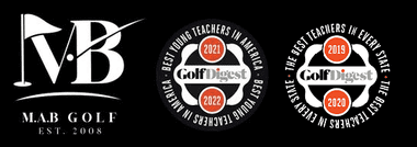 MAB Golf Logo with badge